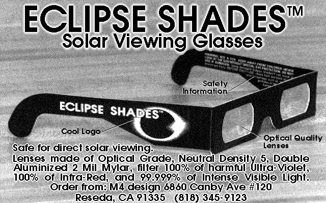 solar observing glasses